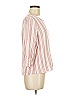 West Kei 100% Rayon Pink 3/4 Sleeve Blouse Size M - photo 3
