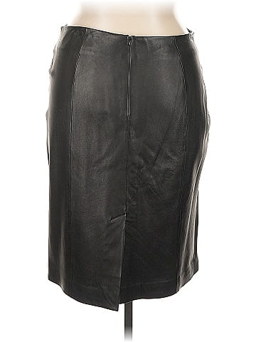 Talbots Faux Leather Skirt (view 2)