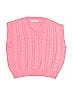 Black Crane Pink Sweater Vest Size M (toddler) - photo 1