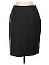 J.Crew Collection 100% Wool Solid Black Wool Skirt Size 2 - photo 1