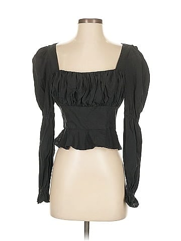 Majorelle Long Sleeve Blouse (view 1)
