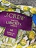 Liberty Art Fabrics for J.Crew 100% Cotton Yellow Short Sleeve Blouse Size M - photo 7