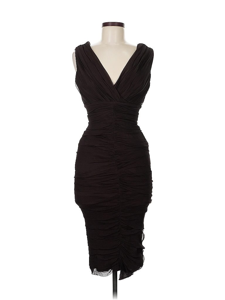 Pre-owned Tadashi Cocktail Dress In Black