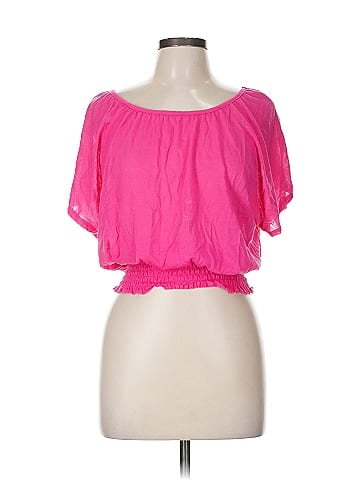 Derek Heart Short Sleeve Blouse (view 1)