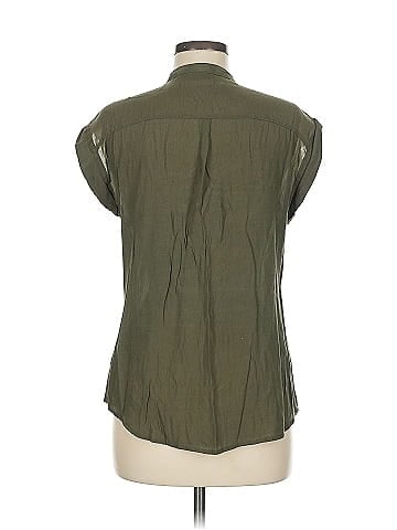 A.n.a Sleeveless Button-Down Shirt (view 2)