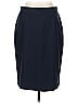 Ann Taylor Solid Blue Formal Skirt Size 10 - photo 1