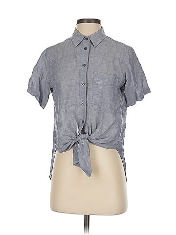 Theory Short Sleeve Blouse (view 1)