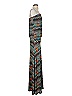 Veronica M. Chevron-herringbone Teal Casual Dress Size S - photo 3