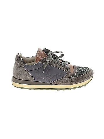Brunello Cucinelli Suede Sneakers (view 1)
