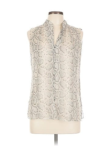T Tahari Sleeveless Silk Top (view 1)