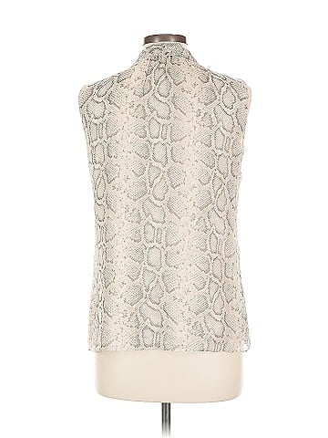 T Tahari Sleeveless Silk Top (view 2)