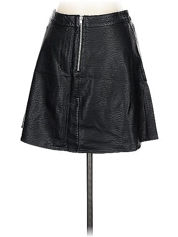 Divided by H&M Faux Leather Skirt (view 2)