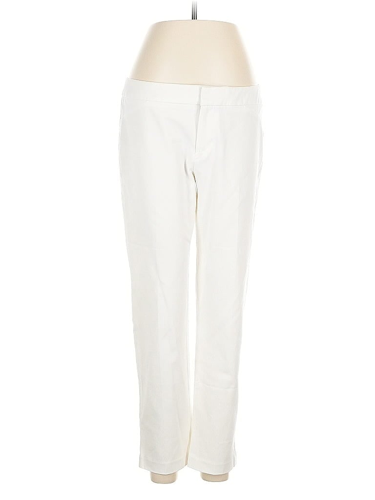 Pre-owned Cynthia Rowley Tjx Dress Pants In White