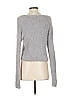 Pull&Bear 100% Nylon Gray Pullover Sweater Size S - photo 2