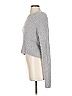 Pull&Bear 100% Nylon Gray Pullover Sweater Size S - photo 4
