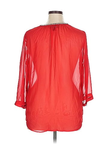 Liz Claiborne Career 3/4 Sleeve Blouse (view 2)
