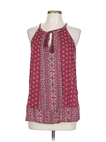 Pink Rose Sleeveless Blouse (view 1)