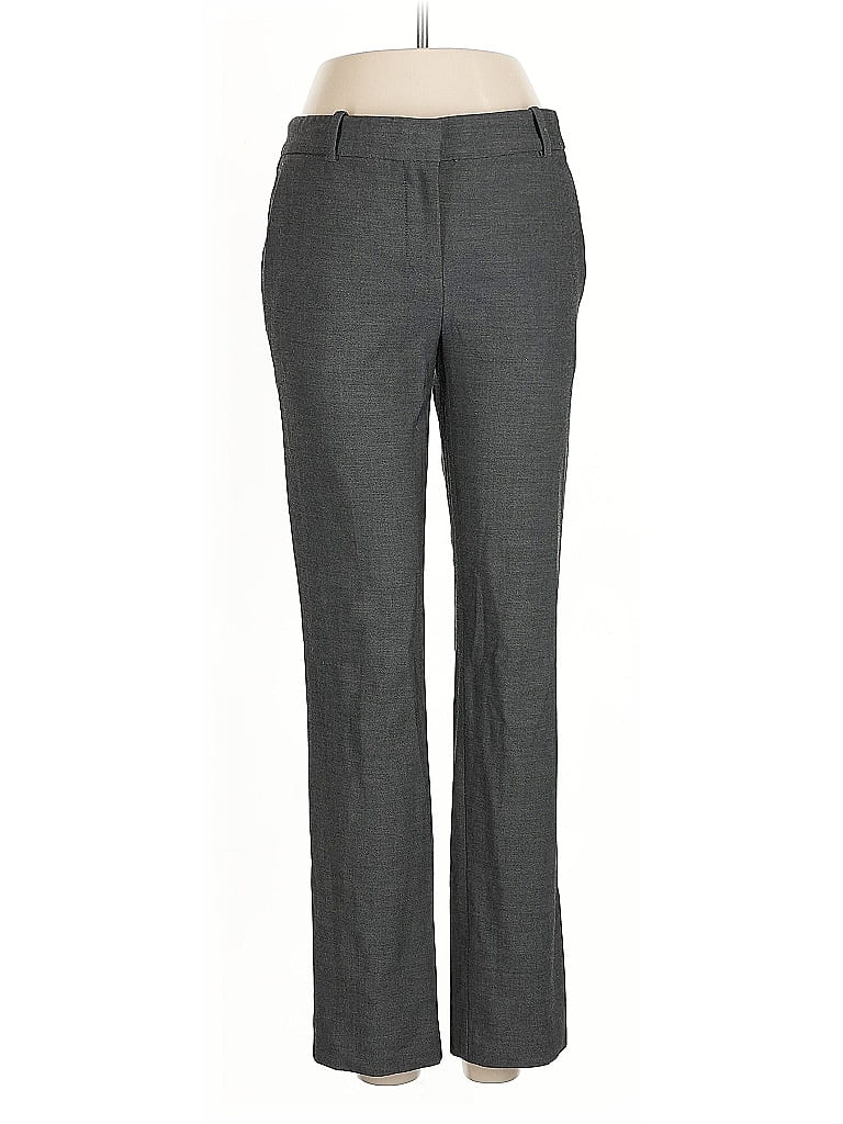 Pre-owned Ann Taylor Dress Pants In Gray