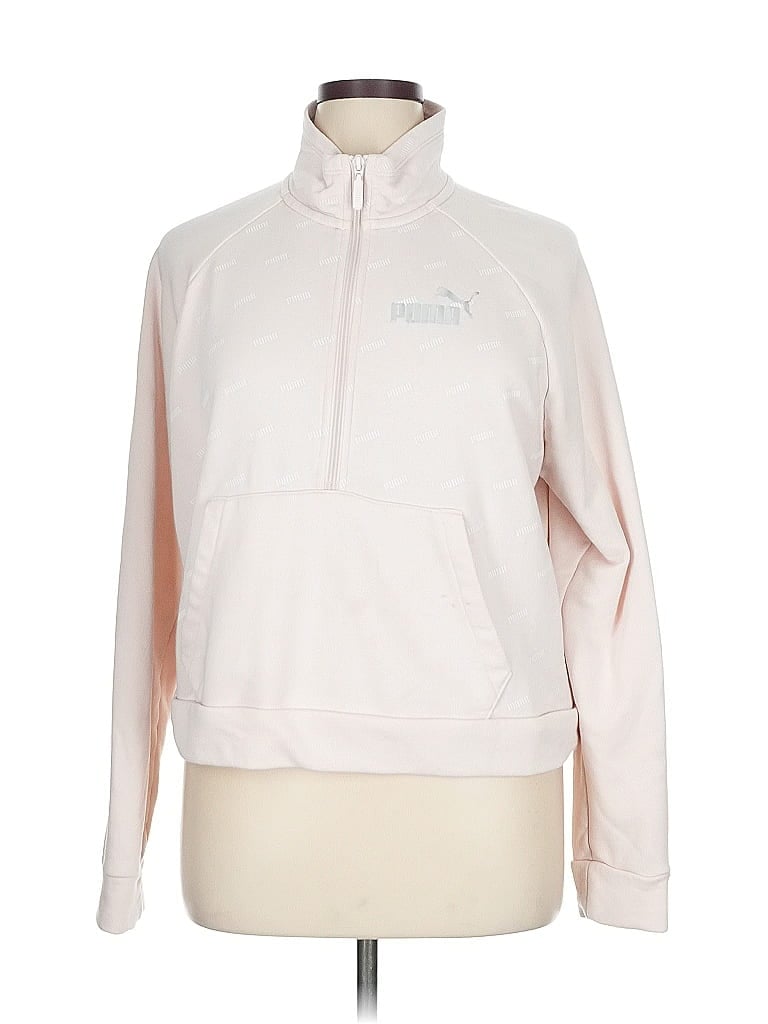 Pre-owned Puma Sweatshirt In White