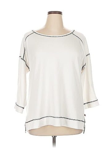 T by Talbots 3/4 Sleeve T-Shirt (view 1)