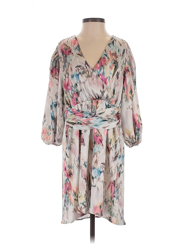 Pre-owned H&m Casual Dress In White