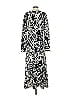 Tanya Taylor Print Blue Casual Dress Size S - photo 2