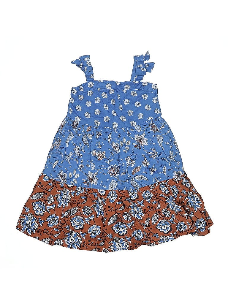 Janie and Jack 100% Cotton Paisley Blue Dress Size 12-18 mo - photo 1