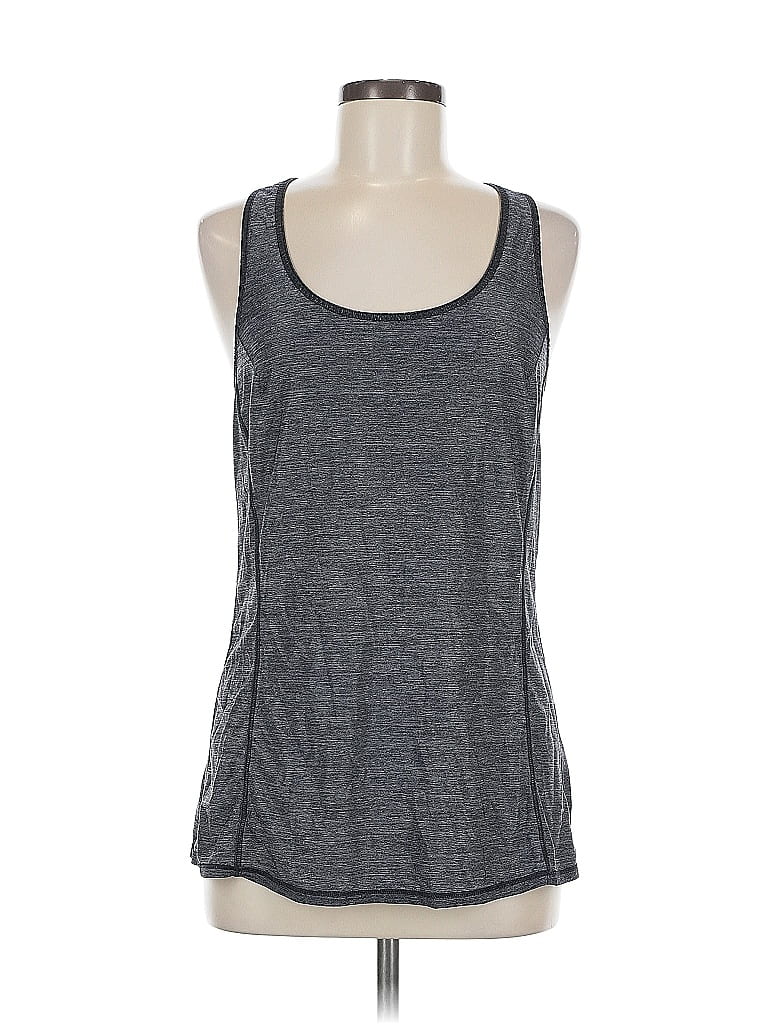 Pre-owned Lululemon Athletica Active Tank Top In Gray