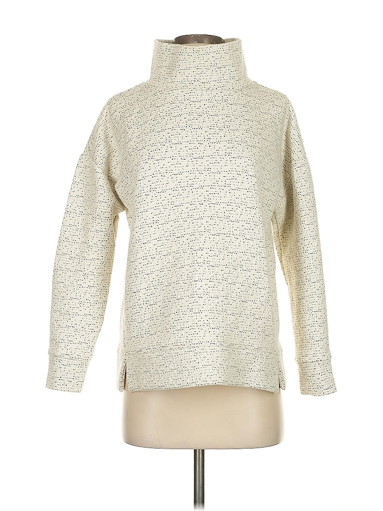 Pre-owned Jockey Turtleneck Sweater In White