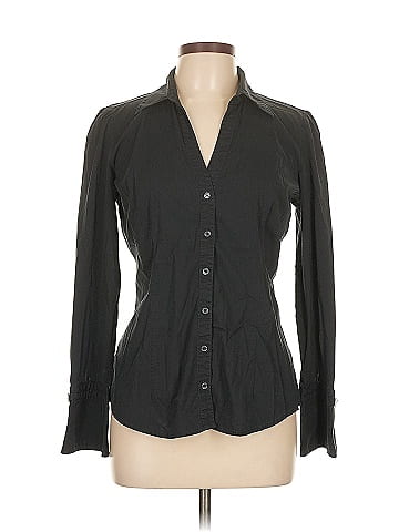 Express Design Studio Long Sleeve Blouse (view 1)