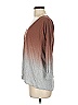 Sundance 100% Rayon Brown 3/4 Sleeve T-Shirt Size M - photo 4
