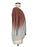 Sundance 100% Rayon Brown 3/4 Sleeve T-Shirt Size M - photo 3