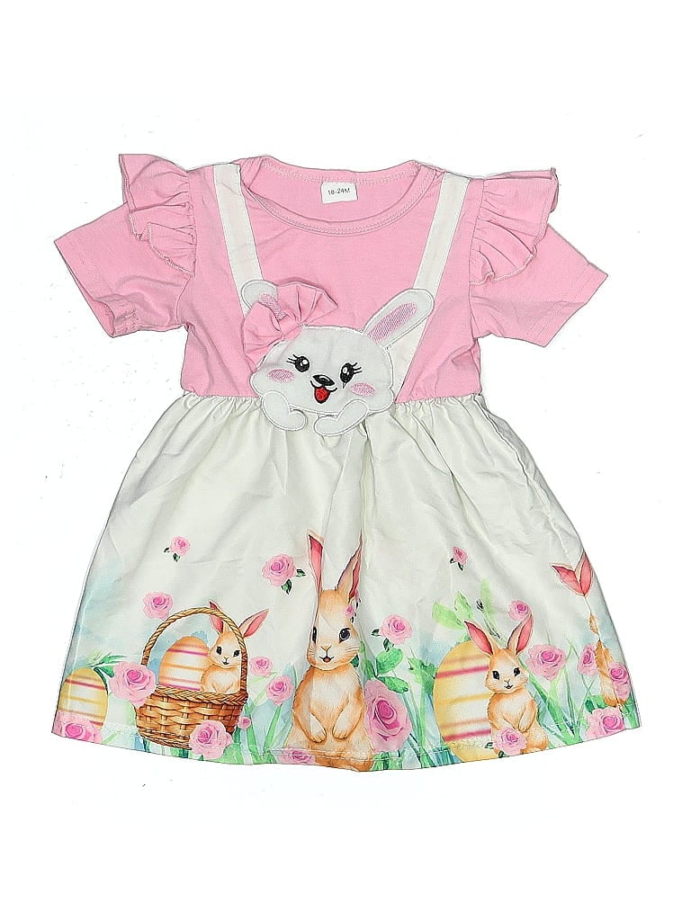 Pre-owned Unbranded Kids' Dress In Pink