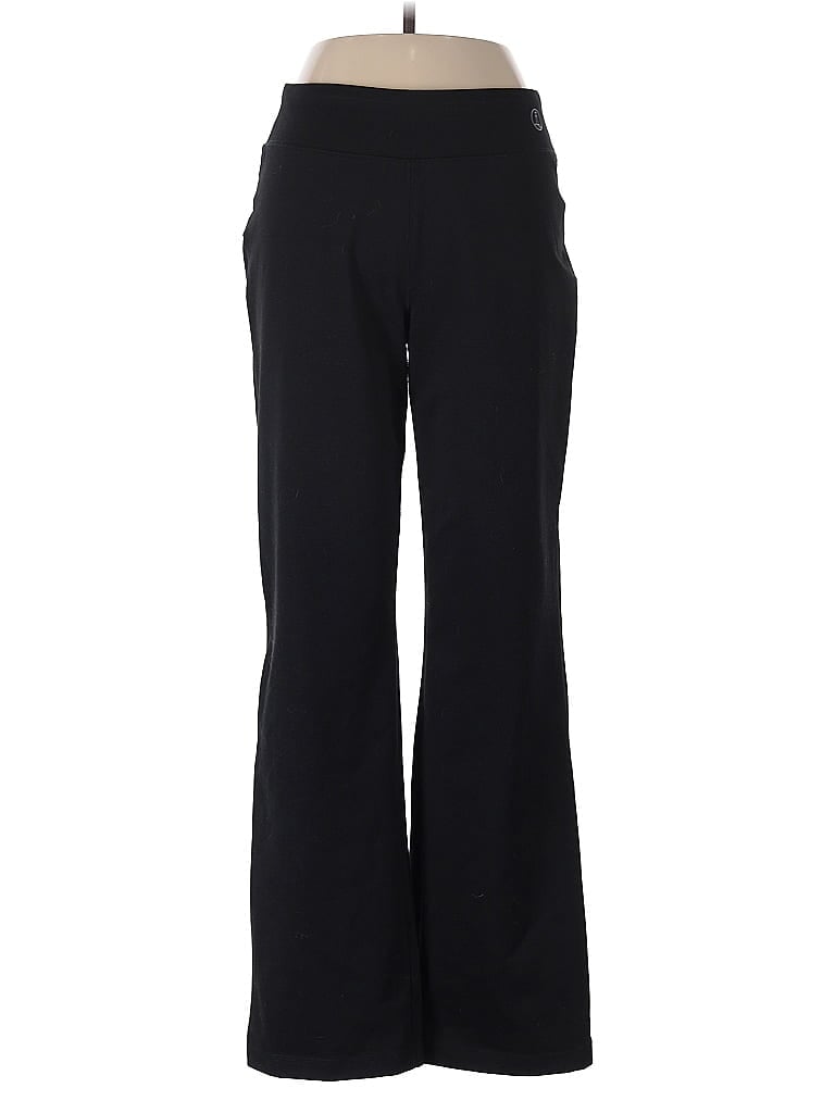 Pre-owned Lands' End Active Pants In Black