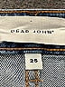 Dear John Hearts Blue Jeans Size 25 waist - photo 4