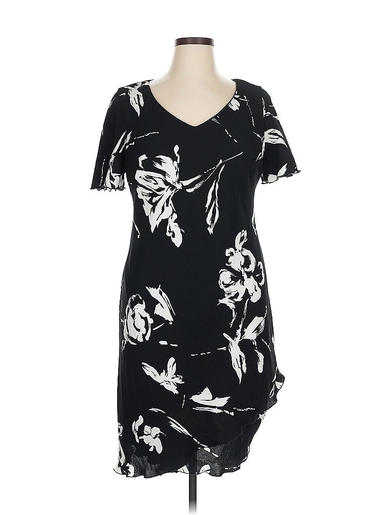 Pre-owned Dressbarn Casual Dress In Black