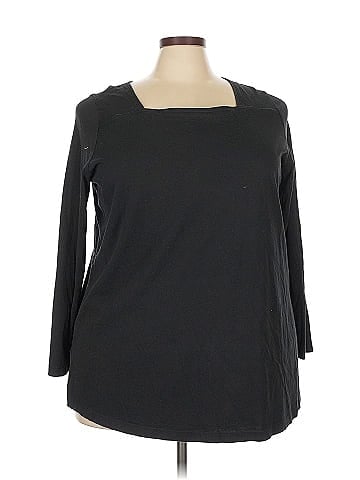 Woman Within 3/4 Sleeve T-Shirt (view 1)