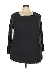 Woman Within 3/4 Sleeve T Shirt