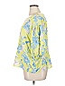 Ruby Rd. Yellow 3/4 Sleeve Blouse Size XL - photo 5