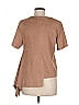 Gracia Brown Short Sleeve Blouse Size M - photo 2