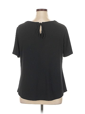 Worthington Short Sleeve Blouse (view 2)