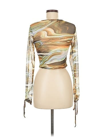 PrettyLittleThing Long Sleeve Blouse (view 2)