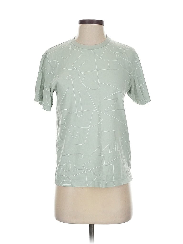UT for Uniqlo 100% Cotton Print Green Active T-Shirt Size XS - photo 1