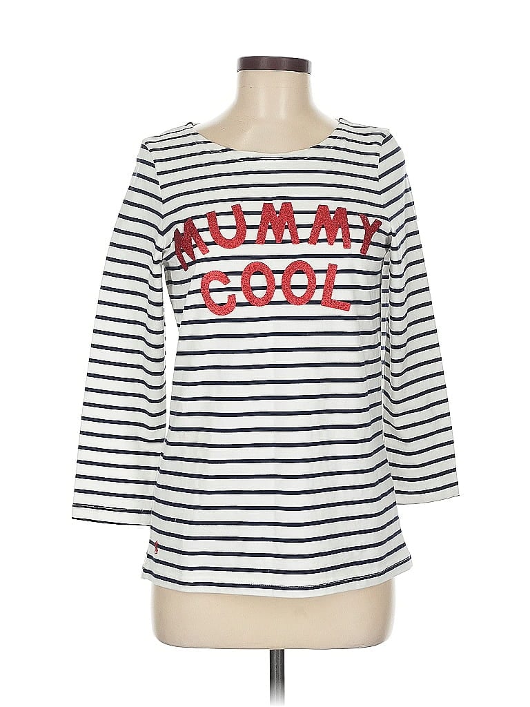 Pre-owned Joules Sweatshirt In White