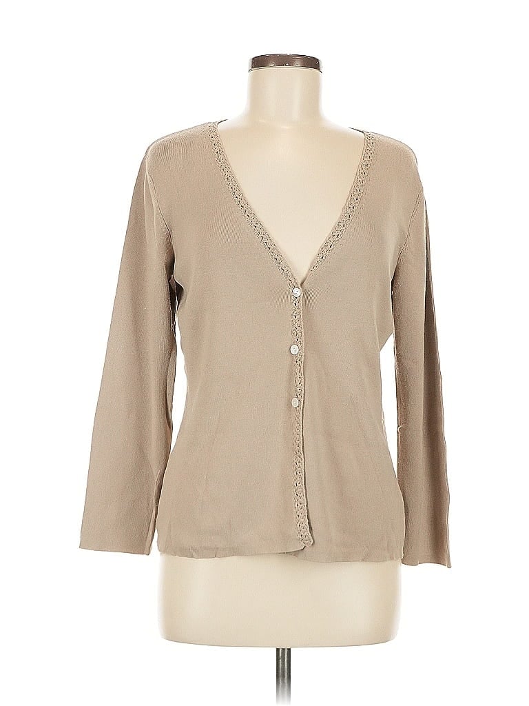 COLDWATER CREEK Pre-owned Cardigan Sweater In Brown