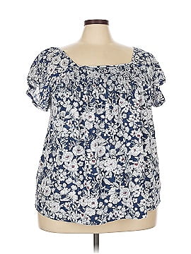 Lane Bryant Short Sleeve Blouse