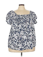 Lane Bryant Short Sleeve Blouse