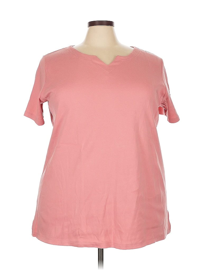Roaman's Pink Short Sleeve Top Size 22 - 24 - photo 1