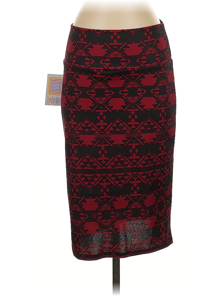 Lularoe Casual Skirt In Red
