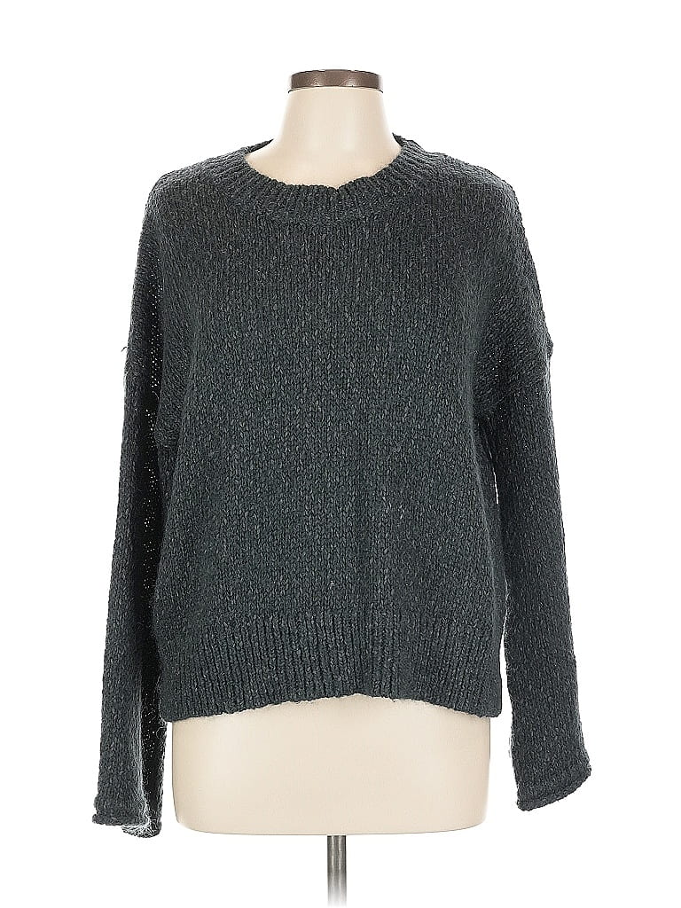 Pre-owned Derek Lam 10 Crosby Pullover Sweater In Green